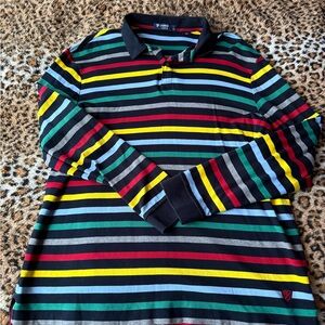 Daniel Cremieux Multicolor Striped Polo Shirt